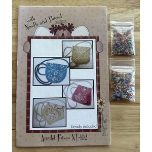 With Needle And Thread Amulet Purses Pattern w Beads Design By Janice Loewenthal